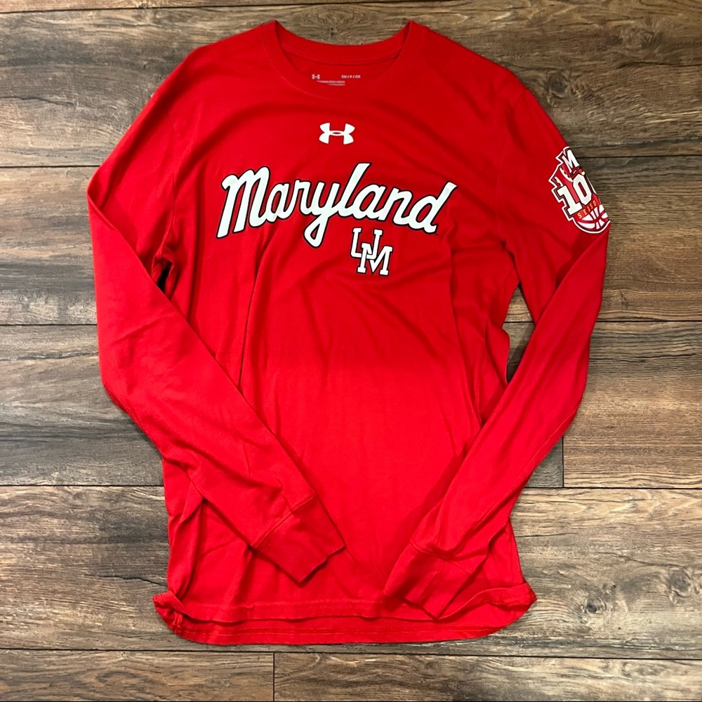 University of Maryland Shirt - 100 Seasons Decal